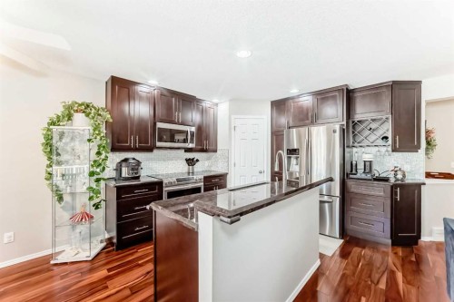 78 Arbour Butte Road Nw, Calgary, AB - Indoor Photo Showing Kitchen With Upgraded Kitchen