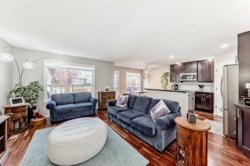 78 Arbour Butte Road Nw, Calgary, AB - Indoor Photo Showing Living Room