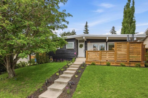 3720 58 Avenue Sw, Calgary, AB - Outdoor With Deck Patio Veranda