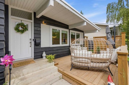 3720 58 Avenue Sw, Calgary, AB - Outdoor With Deck Patio Veranda With Exterior