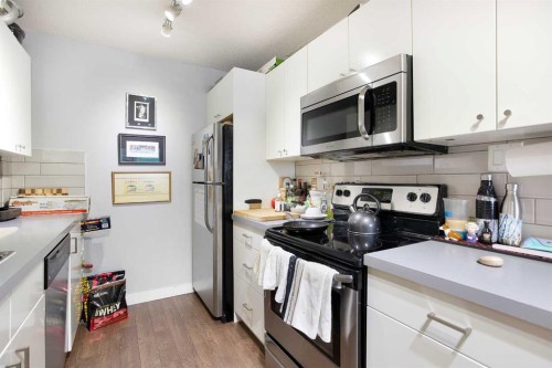 5F-515 17 Avenue Sw, Calgary, AB - Indoor Photo Showing Kitchen