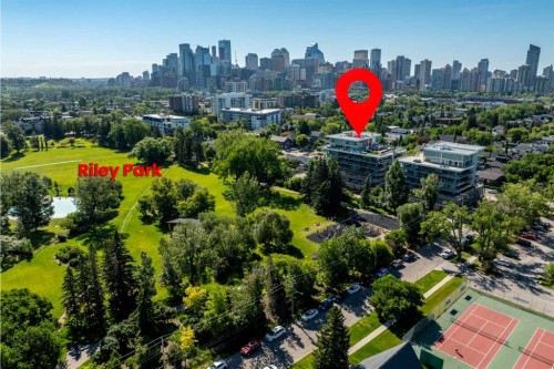 1503-1234 5 Avenue Nw, Calgary, AB - Outdoor With View