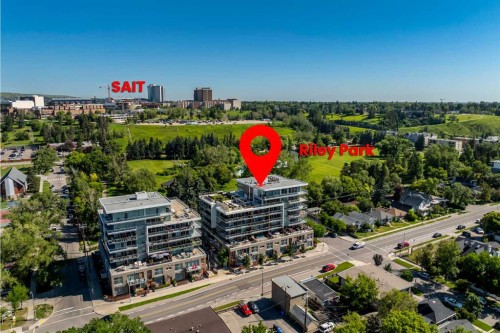 1503-1234 5 Avenue Nw, Calgary, AB - Outdoor With View