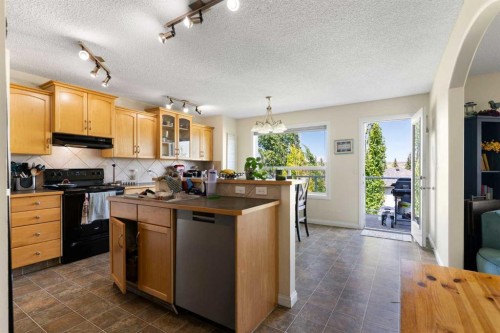 151 Bow Ridge Crescent, Cochrane, AB - Indoor Photo Showing Kitchen