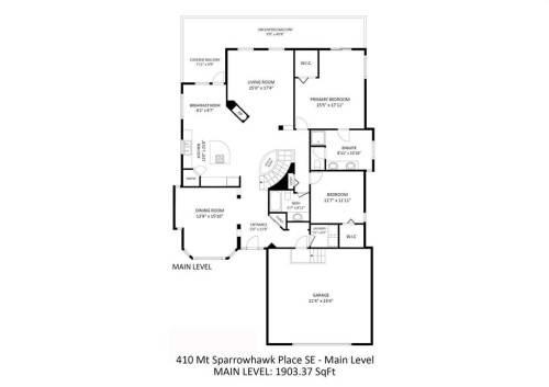 410 Mt Sparrowhawk Place Se, Calgary, AB 