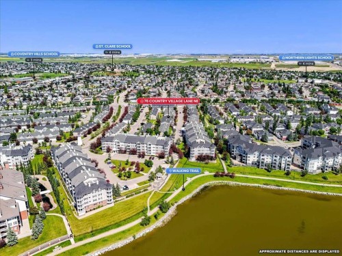 76 Country Village Lane Ne, Calgary, AB - Outdoor With Body Of Water With View