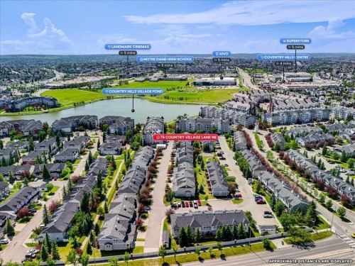 76 Country Village Lane Ne, Calgary, AB - Outdoor With View