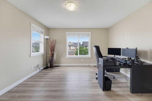 145 Sunset Manor, Cochrane, AB - Indoor Photo Showing Office