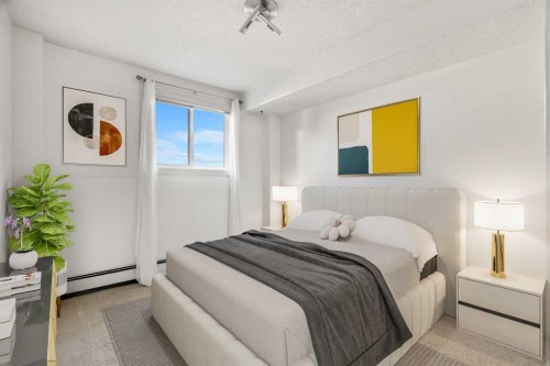 14-2906 17 Avenue Sw, Calgary, AB - Indoor Photo Showing Bedroom