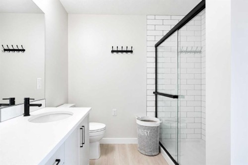 267 Belmont Heath Sw, Calgary, AB - Indoor Photo Showing Bathroom