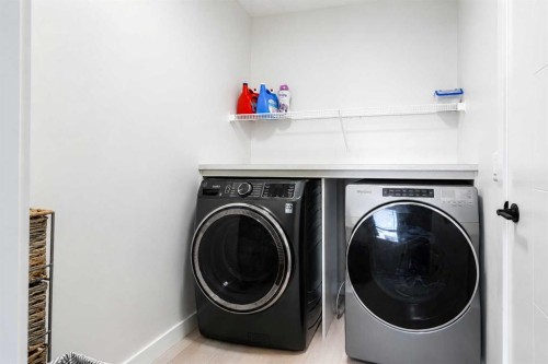 267 Belmont Heath Sw, Calgary, AB - Indoor Photo Showing Laundry Room