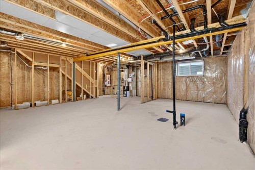 128 Setonstone Manor Se, Calgary, AB - Indoor Photo Showing Basement