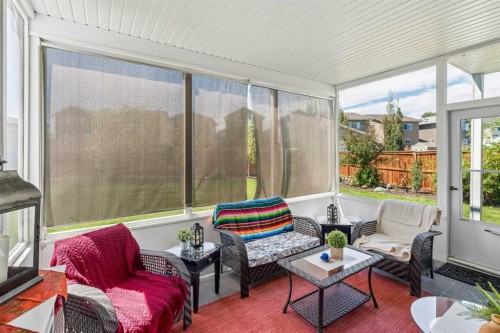 7 Bishop Circle, Carstairs, AB - Outdoor With Deck Patio Veranda With Exterior