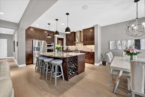 146 Valley Pointe Way Nw, Calgary, AB - Indoor Photo Showing Dining Room