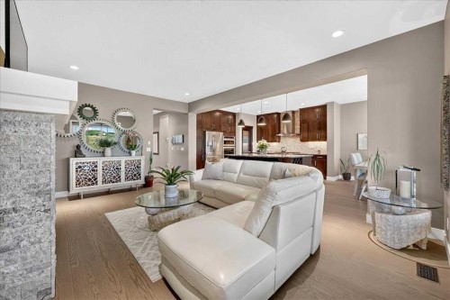 146 Valley Pointe Way Nw, Calgary, AB - Indoor Photo Showing Living Room