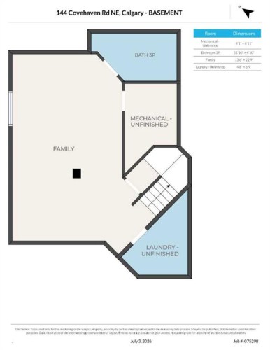 144 Covehaven Road Ne, Calgary, AB 
