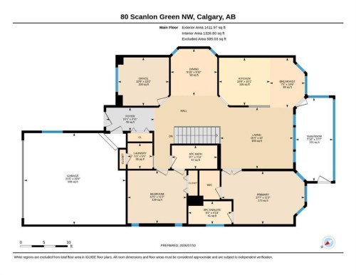 80 Scanlon Green Nw, Calgary, AB 