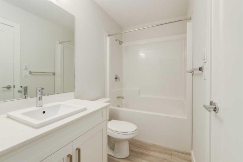 107-500 Auburn Meadows Common Se, Calgary, AB - Indoor Photo Showing Bathroom