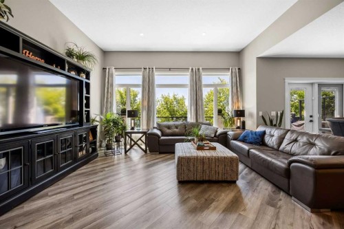 469 Rainbow Falls Way, Chestermere, AB - Indoor Photo Showing Living Room