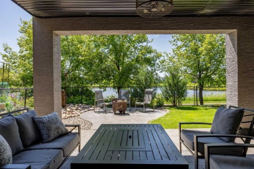 469 Rainbow Falls Way, Chestermere, AB - Outdoor With Deck Patio Veranda