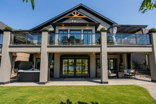 469 Rainbow Falls Way, Chestermere, AB - Outdoor With Deck Patio Veranda