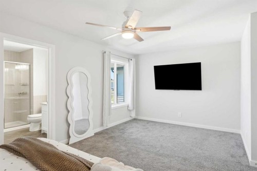 591 Lawthorn Way Se, Airdrie, AB - Indoor Photo Showing Bathroom