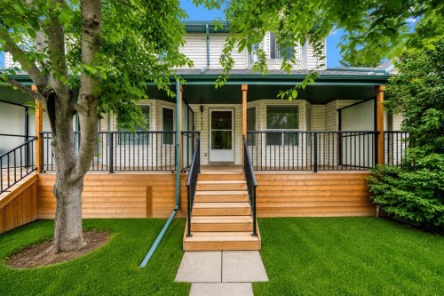 101 Hidden Valley Villas Nw, Calgary, AB - Outdoor With Deck Patio Veranda