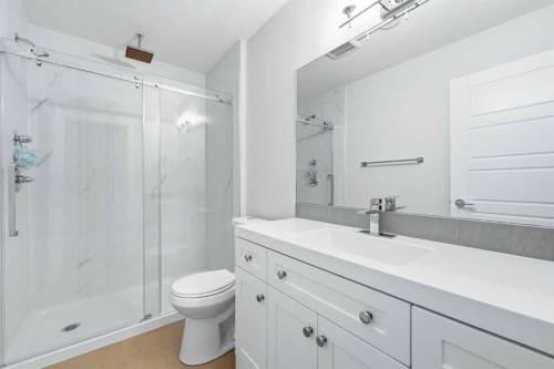 129 Kingsbury Close Se, Airdrie, AB - Indoor Photo Showing Bathroom