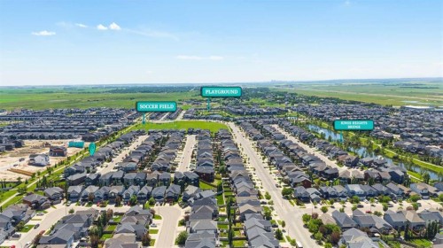 129 Kingsbury Close Se, Airdrie, AB - Outdoor With View