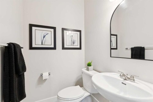 257 Cougartown Circle Sw, Calgary, AB - Indoor Photo Showing Bathroom
