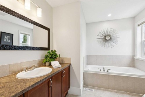 257 Cougartown Circle Sw, Calgary, AB - Indoor Photo Showing Bathroom