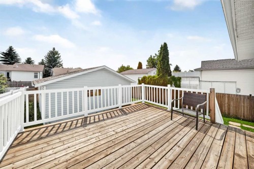 95 Eversole Crescent, Red Deer, AB - Outdoor With Deck Patio Veranda With Exterior
