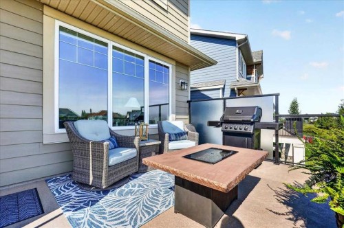 69 Cimarron Springs Circle, Okotoks, AB - Outdoor With Deck Patio Veranda With Exterior