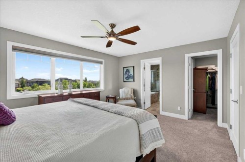 69 Cimarron Springs Circle, Okotoks, AB - Indoor Photo Showing Bedroom