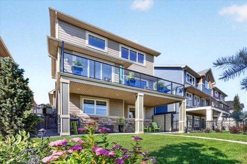 69 Cimarron Springs Circle, Okotoks, AB - Outdoor With Deck Patio Veranda