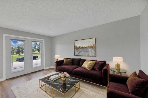 4 Richards Crescent, Olds, AB - Indoor Photo Showing Living Room