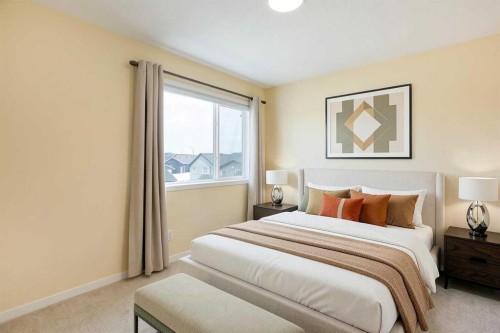 112 Lucas Street Nw, Calgary, AB - Indoor Photo Showing Bedroom