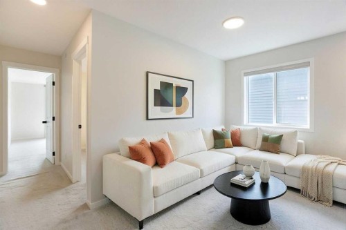 112 Lucas Street Nw, Calgary, AB - Indoor Photo Showing Living Room