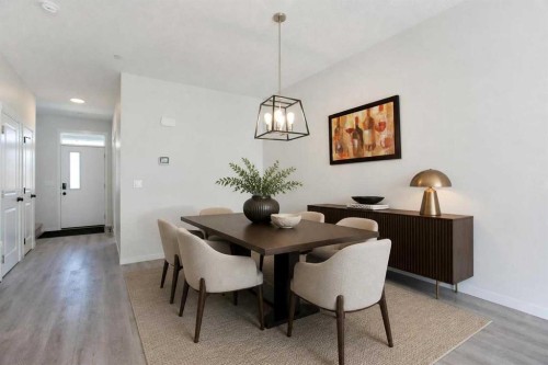 112 Lucas Street Nw, Calgary, AB - Indoor Photo Showing Dining Room