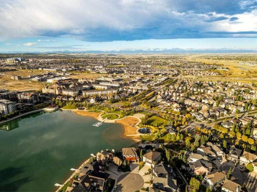 31 Magnolia Grove Se, Calgary, AB - Outdoor With Body Of Water With View
