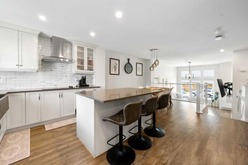 31 Magnolia Grove Se, Calgary, AB - Indoor Photo Showing Kitchen With Upgraded Kitchen