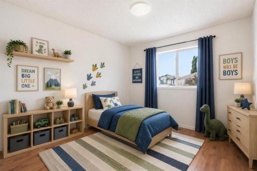 66 Arbour Wood Mews Nw, Calgary, AB - Indoor Photo Showing Bedroom