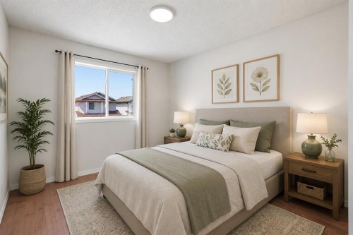 66 Arbour Wood Mews Nw, Calgary, AB - Indoor Photo Showing Bedroom