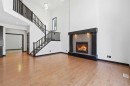 130 Auburn Glen Circle Se, Calgary, AB  - Indoor Photo Showing Living Room With Fireplace 