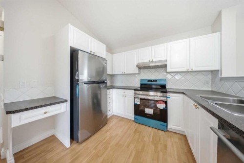 33 Martin Crossing Green Ne, Calgary, AB - Indoor Photo Showing Kitchen With Stainless Steel Kitchen
