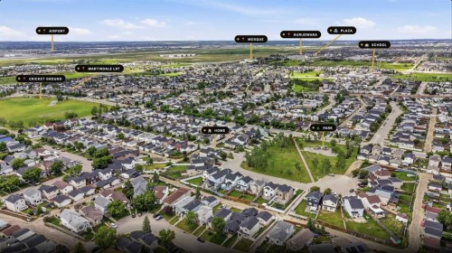 33 Martin Crossing Green Ne, Calgary, AB - Outdoor With View