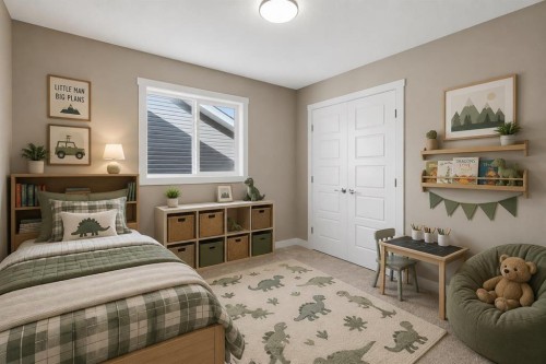 231 Waterford Heights, Chestermere, AB - Indoor Photo Showing Bedroom