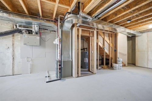 348 Cornerbrook Drive Ne, Calgary, AB - Indoor Photo Showing Basement