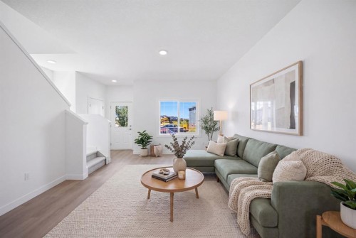 348 Cornerbrook Drive Ne, Calgary, AB - Indoor Photo Showing Living Room