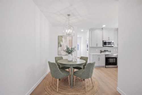 348 Cornerbrook Drive Ne, Calgary, AB - Indoor Photo Showing Dining Room